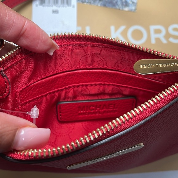 ‼️NEW Michael MICHAEL KORS MD Wristlet Genuine Pebble Leather—Authentic‼️ - Picture 4 of 6